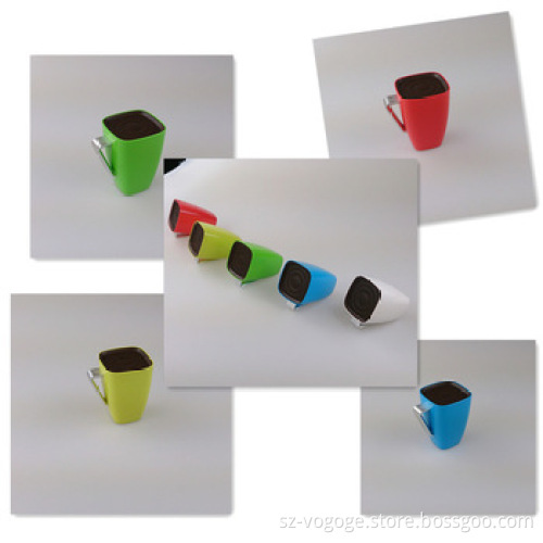 Cup type dynamic bluetooth speaker welcomed bluetooth cup speaker